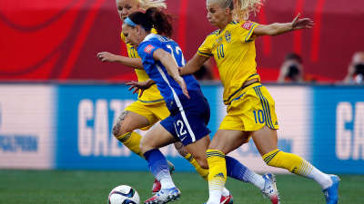瑞典女足将力压阿根廷女足